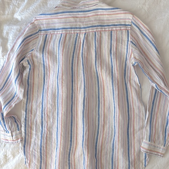 Gap Multi Stripe Linen Tunic - Picture 5 of 5
